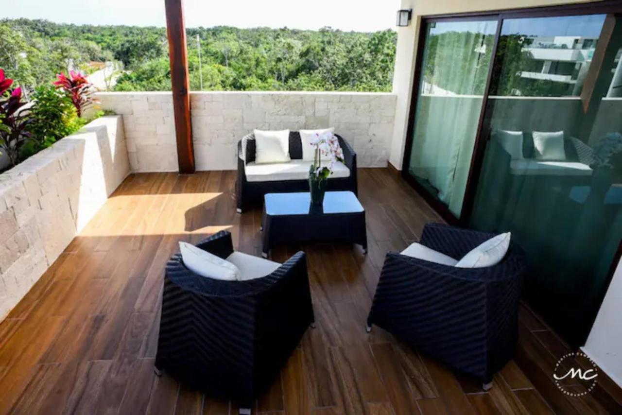 图卢姆Penthouse Blue Luxury La Veleta公寓 外观 照片