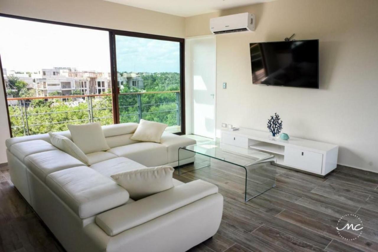 图卢姆Penthouse Blue Luxury La Veleta公寓 外观 照片