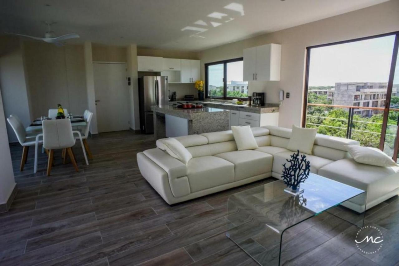 图卢姆Penthouse Blue Luxury La Veleta公寓 外观 照片