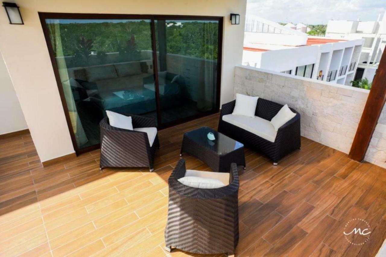 图卢姆Penthouse Blue Luxury La Veleta公寓 外观 照片